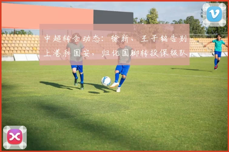 中超转会动态:徐新、王子铭告别上港和国安,归化国脚转投保级队
